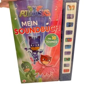 PJ Masks Mein Soundbuch Childrens‎ Interactive Book 10 Sounds German New Sealed